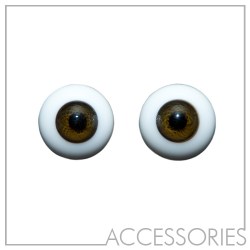 18mm Glass Eyes(Brown)