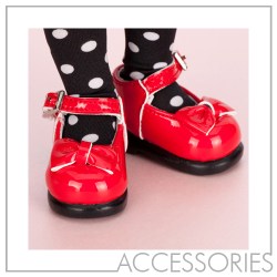 LS-05 RIBBON SHOES (Red) for LittleFee