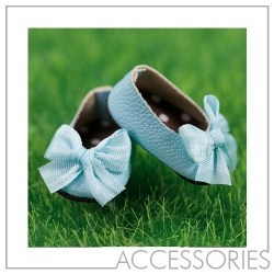 PKFS-01 RIBBON SHOES (Sky Blue) for pukiFee