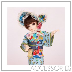 Yukata Blue for LittleFee