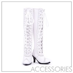 FS-01 WING TIP BOOTS (White) for FeePle70 Female