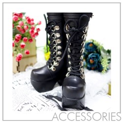 FS65-04 BOOTS(Black) for FeePle65