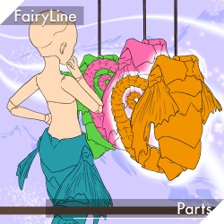 FairyLine Seahorse Body