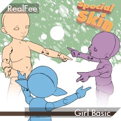 [Speciel Skin] RealFee Girl Basic